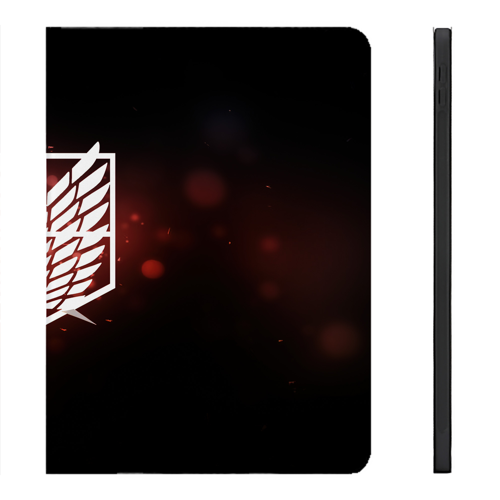 （画像用） 進撃の巨人 Attack on Titan IPadケース ペンホルダー付き ブックスタイルデザイン